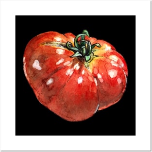 Watercolor tomato Posters and Art